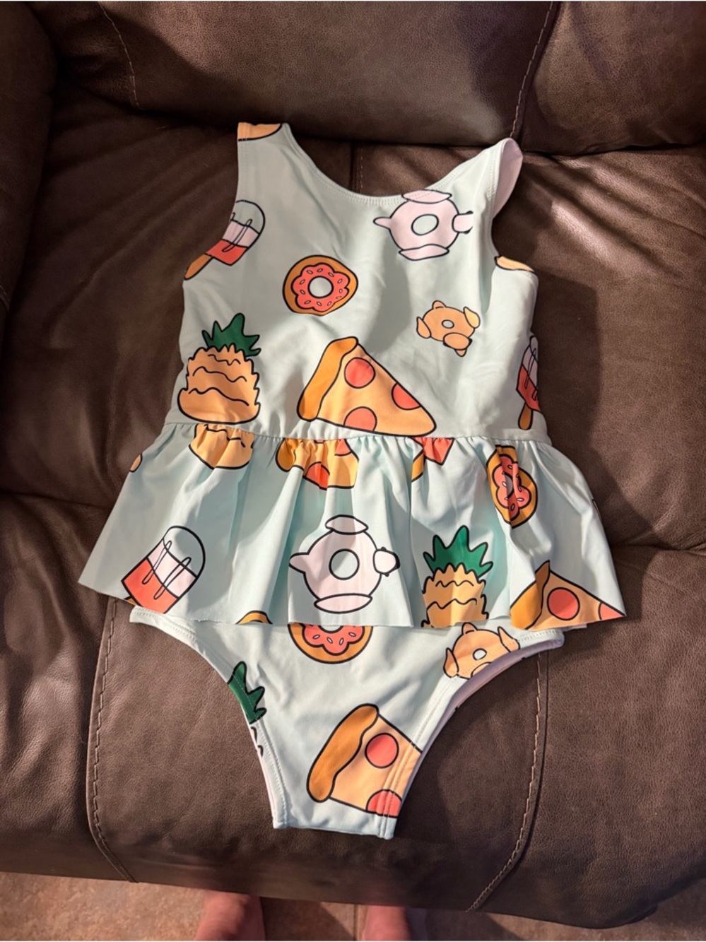 Monica and Andy Girls Swimsuit